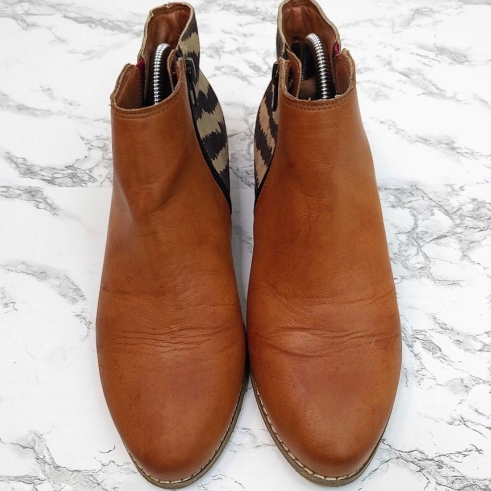 DV by Dolce Vita Zebra Ankle Booties